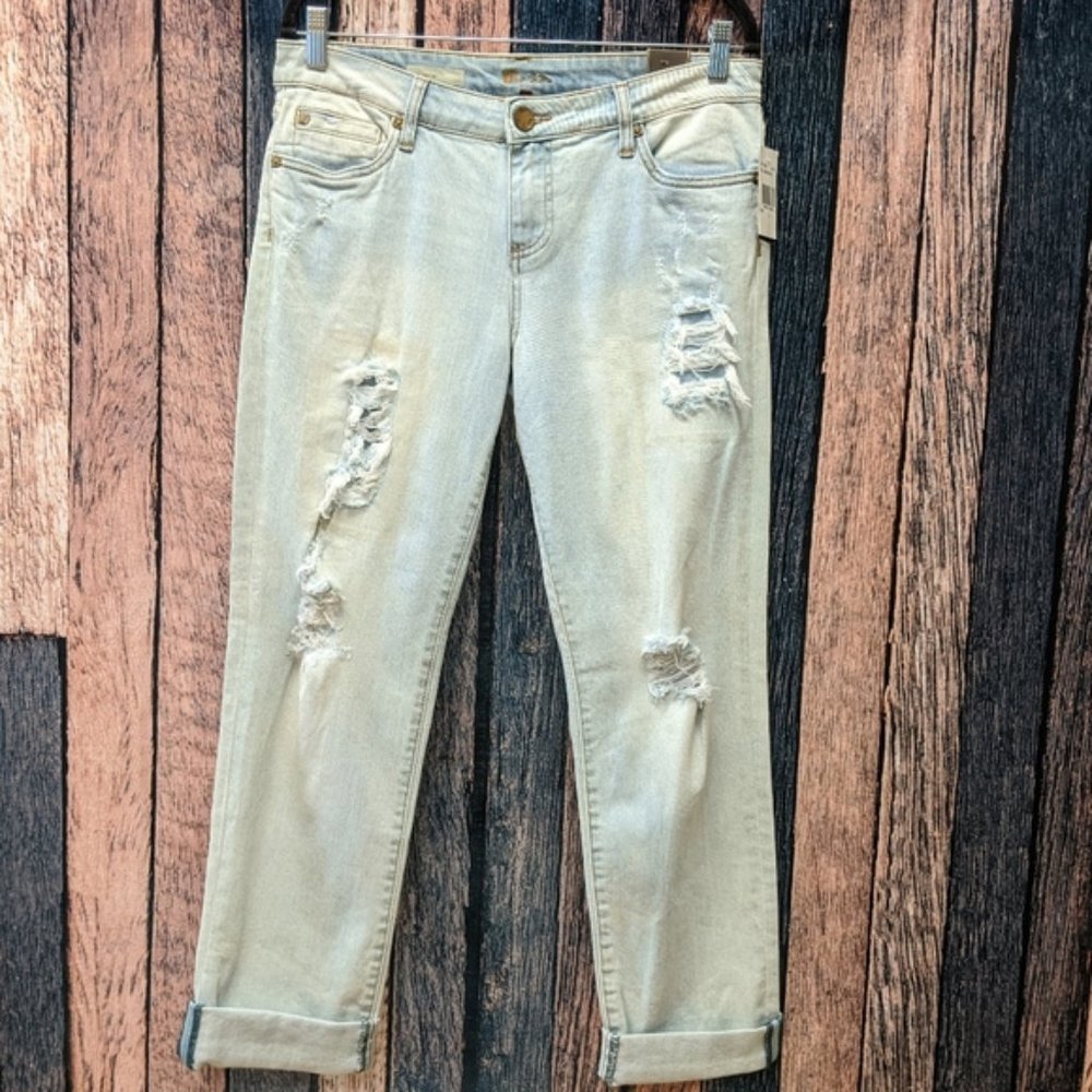 Kut from the Kloth Light Blue Cropped Jeans